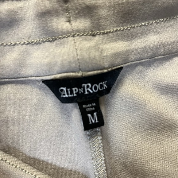 Alp N Rock Finley Quilted Jogger Pants Stone Size M Alp & Rock - Picture 3 of 7